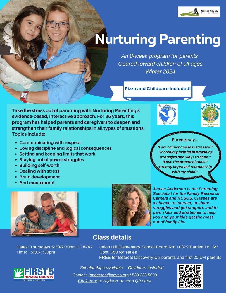 Nurturing Parenting | Williams Ranch Elementary School