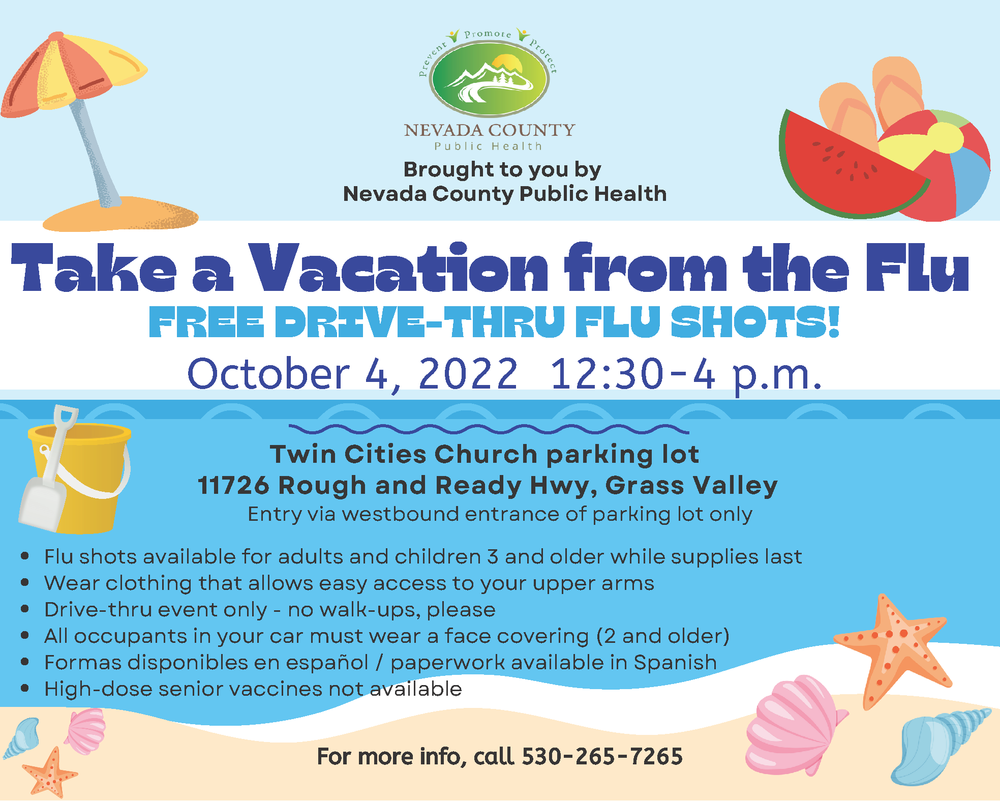 Take a vacation from the flu