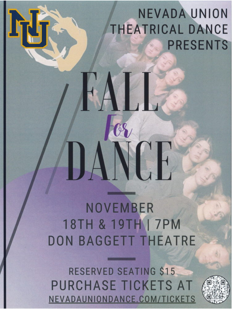 Nevada Union Fall Dance Nov 18th and 19th